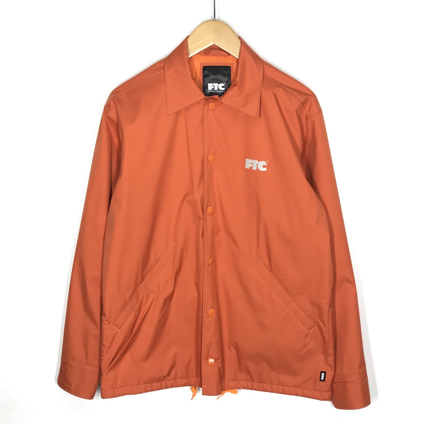 FTC | エフティーシー WATERPROOF COACH JACKET コーチジャケット その他アウター オレンジ サイズ：S【倉吉店】