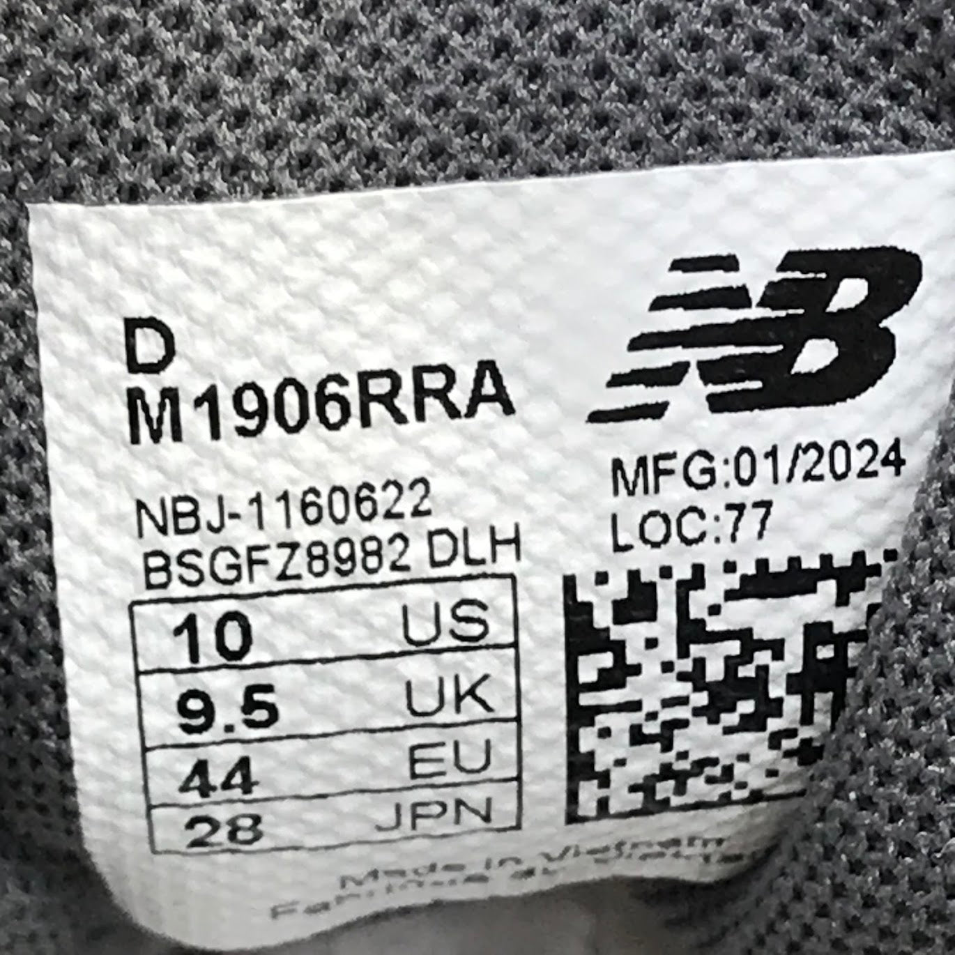 NEW BALANCE | ニューバランス スニーカー M1906RRA パープル 28cm【倉吉店】