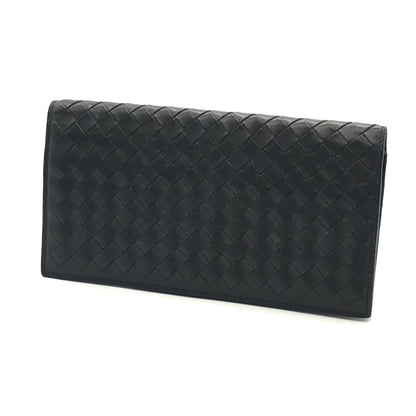 BOTTEGA VENETA | ボッテガヴェネタ イントレチャート 二つ折り札入れ 札入れ 356011 ダークネイビー【倉吉店】