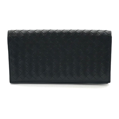 BOTTEGA VENETA | ボッテガヴェネタ イントレチャート 二つ折り札入れ 札入れ 356011 ダークネイビー【倉吉店】