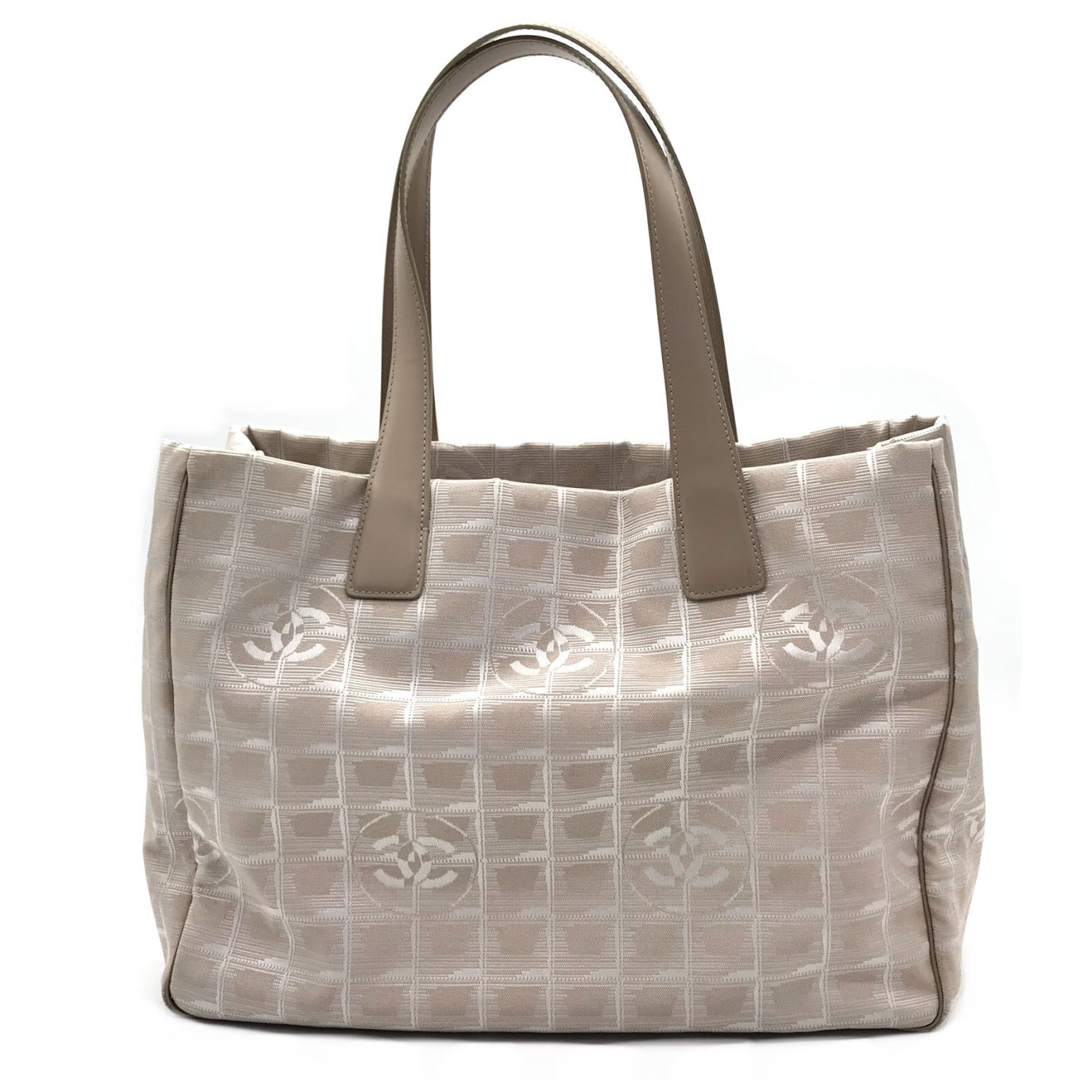 CHANEL | シャネル ニュートラベル トートMM トートバッグ A15991 ベージュ【倉吉店】