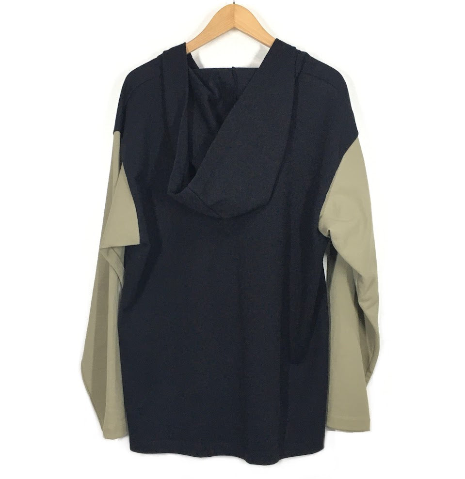 TONE | トーン MARINE PARKA プルオーバーパーカー パーカー TO-SS22-CLS04 ブラック×カーキ サイズ：2【倉吉店】