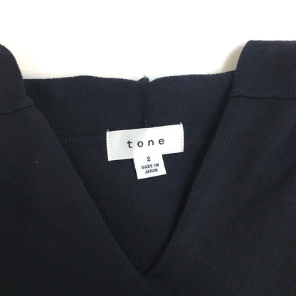 TONE | トーン MARINE PARKA プルオーバーパーカー パーカー TO-SS22-CLS04 ブラック×カーキ サイズ：2【倉吉店】