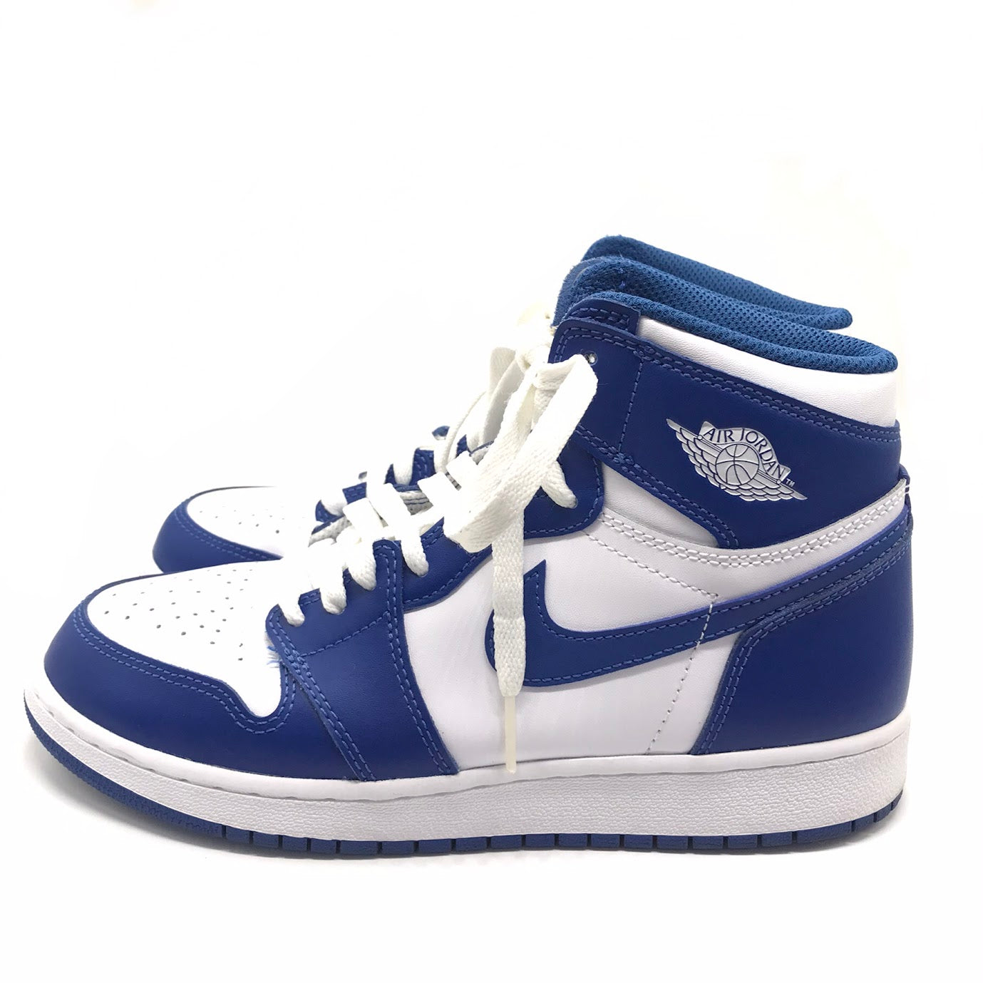 NIKE | ナイキ GIRLS AIR JORDAN 1 RETRO HIGH OG BG スニーカー 575441-127 ブルー 24.5cm【倉吉店】