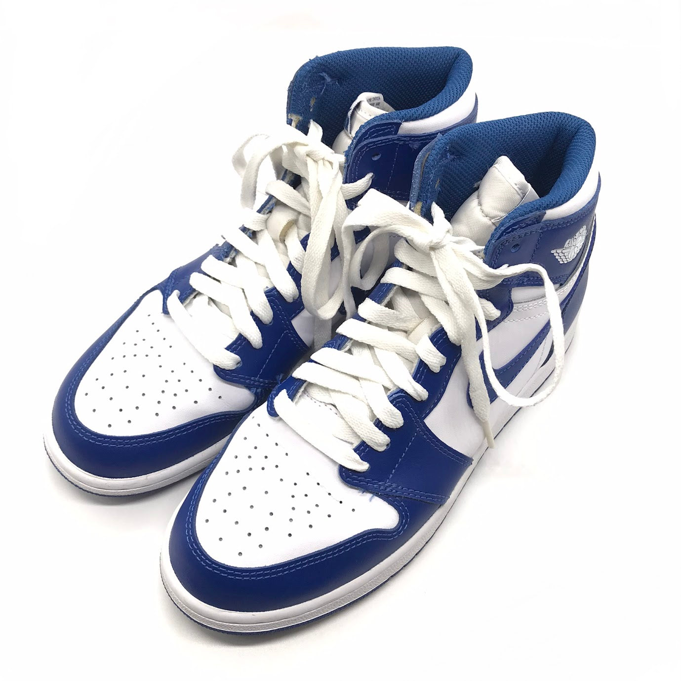 NIKE | ナイキ GIRLS AIR JORDAN 1 RETRO HIGH OG BG スニーカー 575441-127 ブルー 24.5cm【倉吉店】
