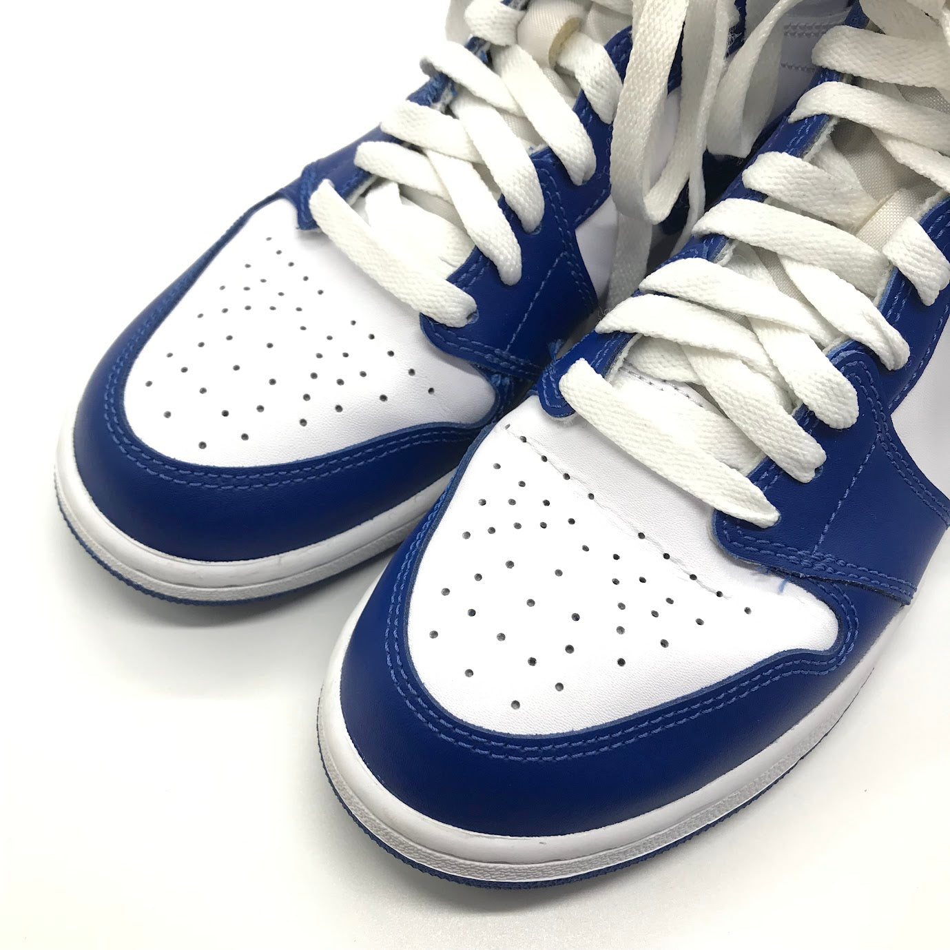 NIKE | ナイキ GIRLS AIR JORDAN 1 RETRO HIGH OG BG スニーカー 575441-127 ブルー 24.5cm【倉吉店】