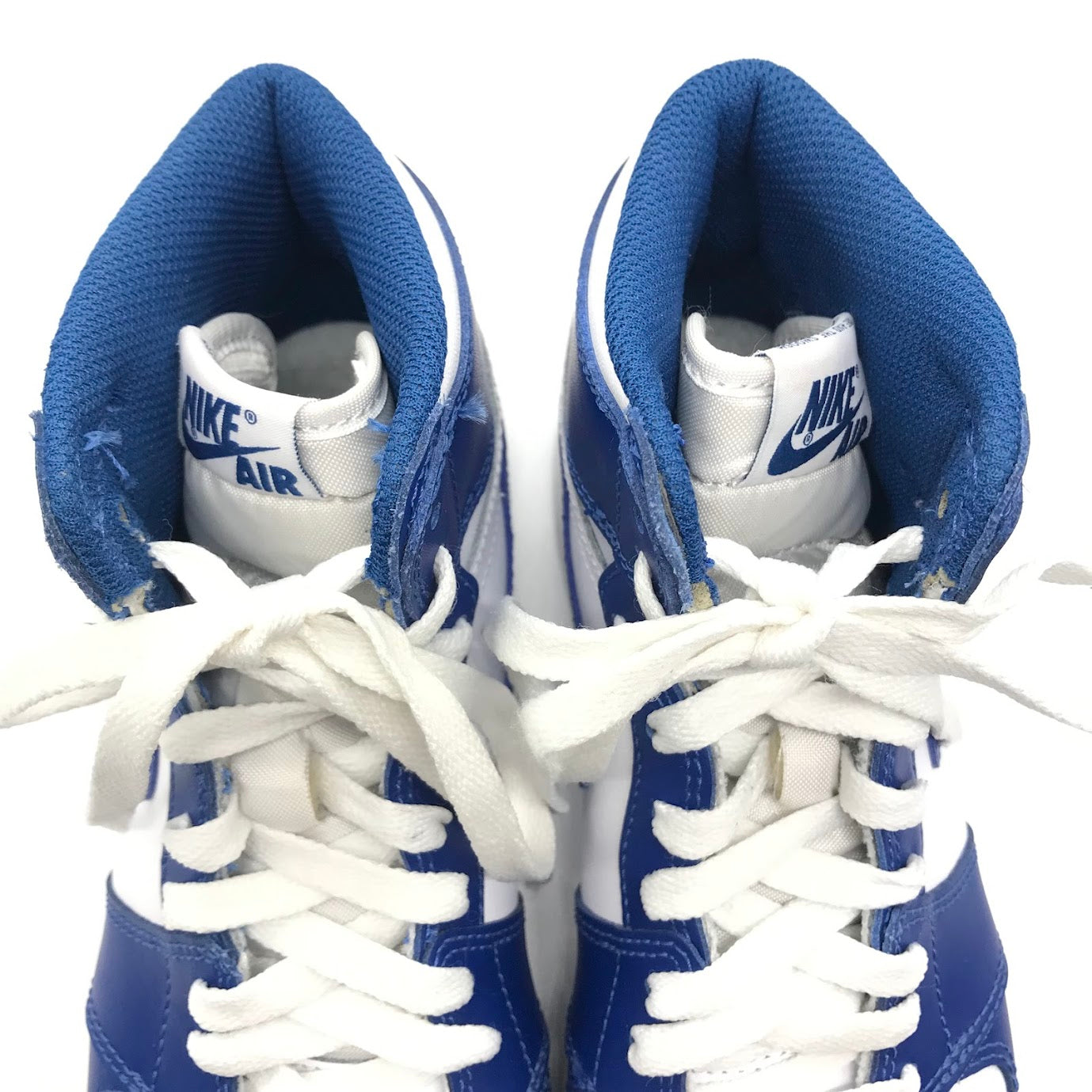 NIKE | ナイキ GIRLS AIR JORDAN 1 RETRO HIGH OG BG スニーカー 575441-127 ブルー 24.5cm【倉吉店】
