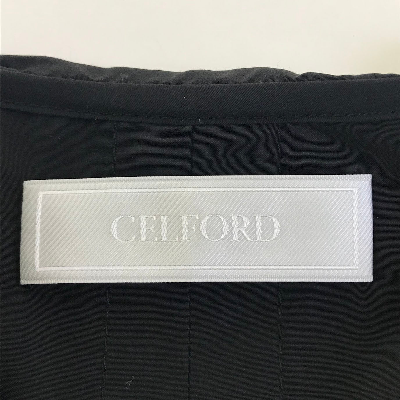 CELFORD | セルフォード 刺繍ビッグカラー2WAYチュニック チュニック CWFB212015 ブラック【倉吉店】