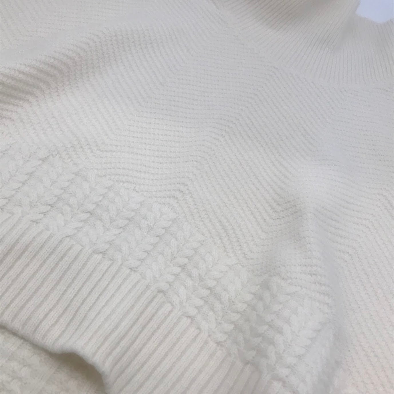 ARMANI EXCHANGE | アルマーニエクスチェンジ ニットベスト ベスト 6LYM1L アイボリー サイズ：S【倉吉店】