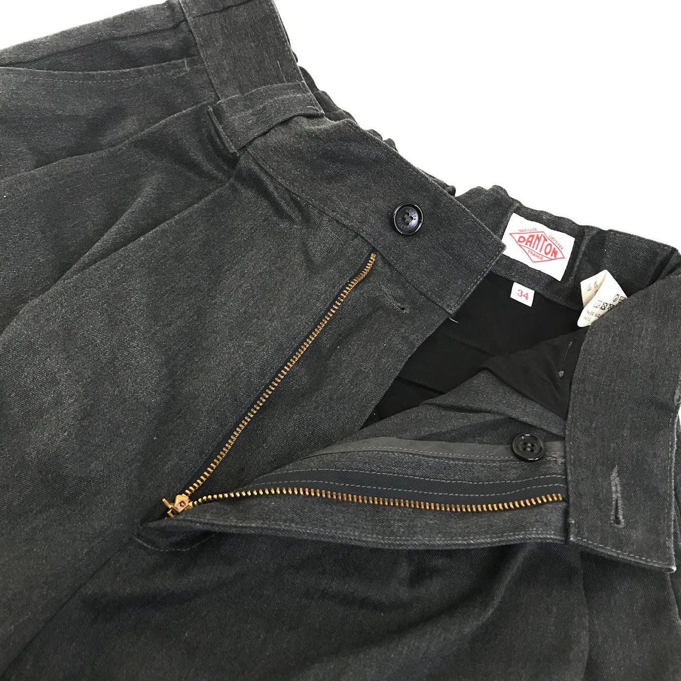 Danton | ダントン タックワイドパンツ パンツ JD-2597 チャコールグレー サイズ：34【倉吉店】