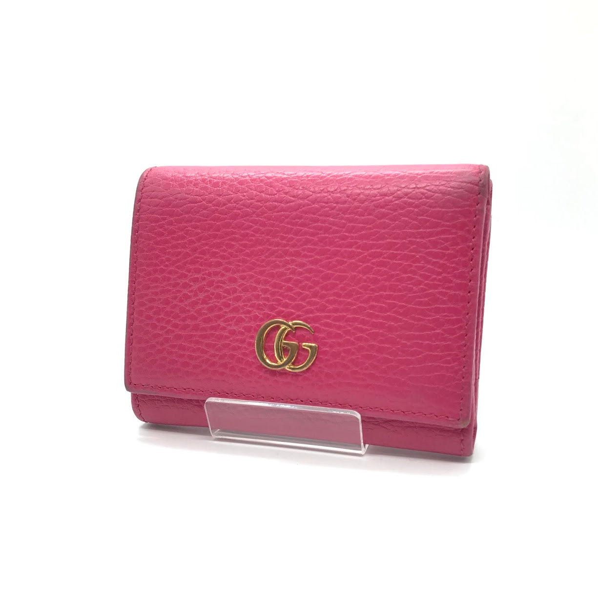 GUCCI | グッチ 3つ折り財布 三つ折り財布 474746 ピンク【倉吉店】