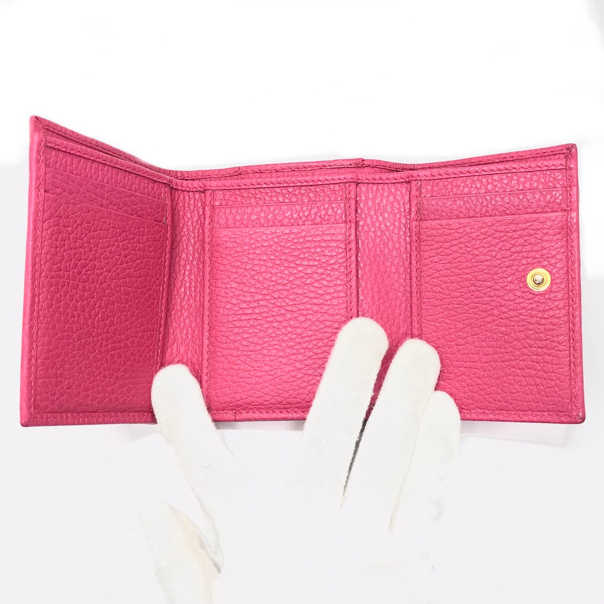 GUCCI | グッチ 3つ折り財布 三つ折り財布 474746 ピンク【倉吉店】