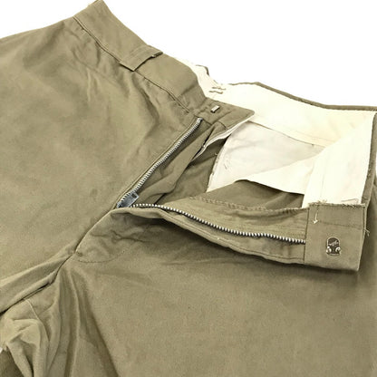 MILITARY衣料 | ミリタリーイリョウ 60S LAWRENCE LLOYD SPORTSWEAR TYPE2 トラウザーパンツ パンツ 8405-266-8288 ベージュ サイズ：30【倉吉店】