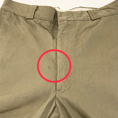 MILITARY衣料 | ミリタリーイリョウ 60S LAWRENCE LLOYD SPORTSWEAR TYPE2 トラウザーパンツ パンツ 8405-266-8288 ベージュ サイズ：30【倉吉店】