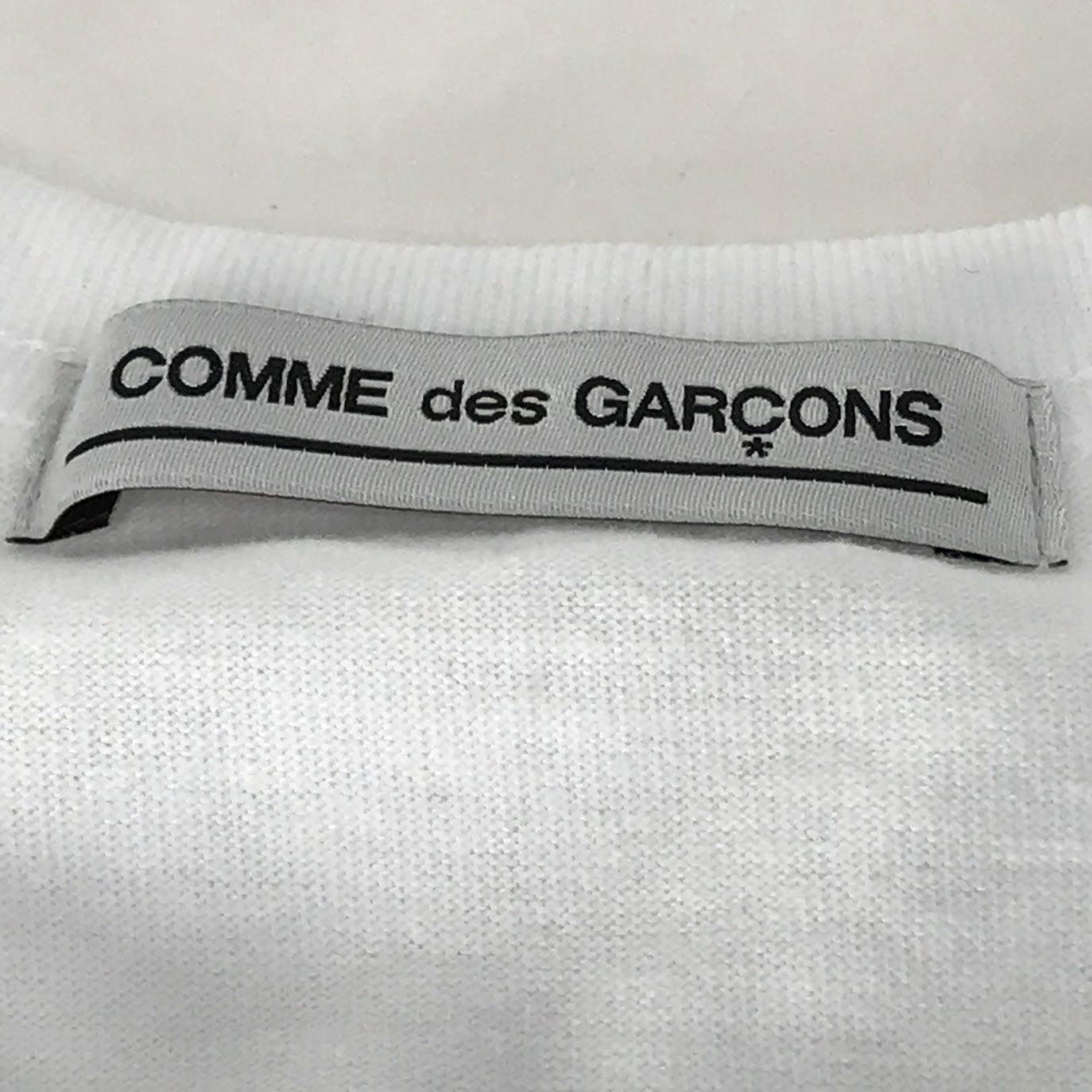 COMME des GARCONS | コムデギャルソン 半袖Ｔシャツ ON-T112 ホワイト【倉吉店】