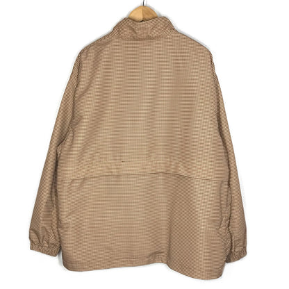 Setinn｜セットイン　Ballperson Jacket ナイロンジャケット ギンガムチェック ブラウン サイズ：XL【倉吉店】