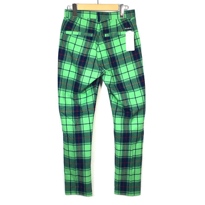 X-girl | エックスガール PLAID SLIM PANTS パンツ 05183614 チェック柄 グリーン系 サイズ：1【倉吉店】