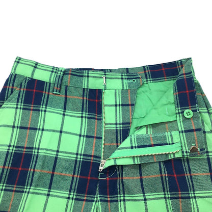 X-girl | エックスガール PLAID SLIM PANTS パンツ 05183614 チェック柄 グリーン系 サイズ：1【倉吉店】