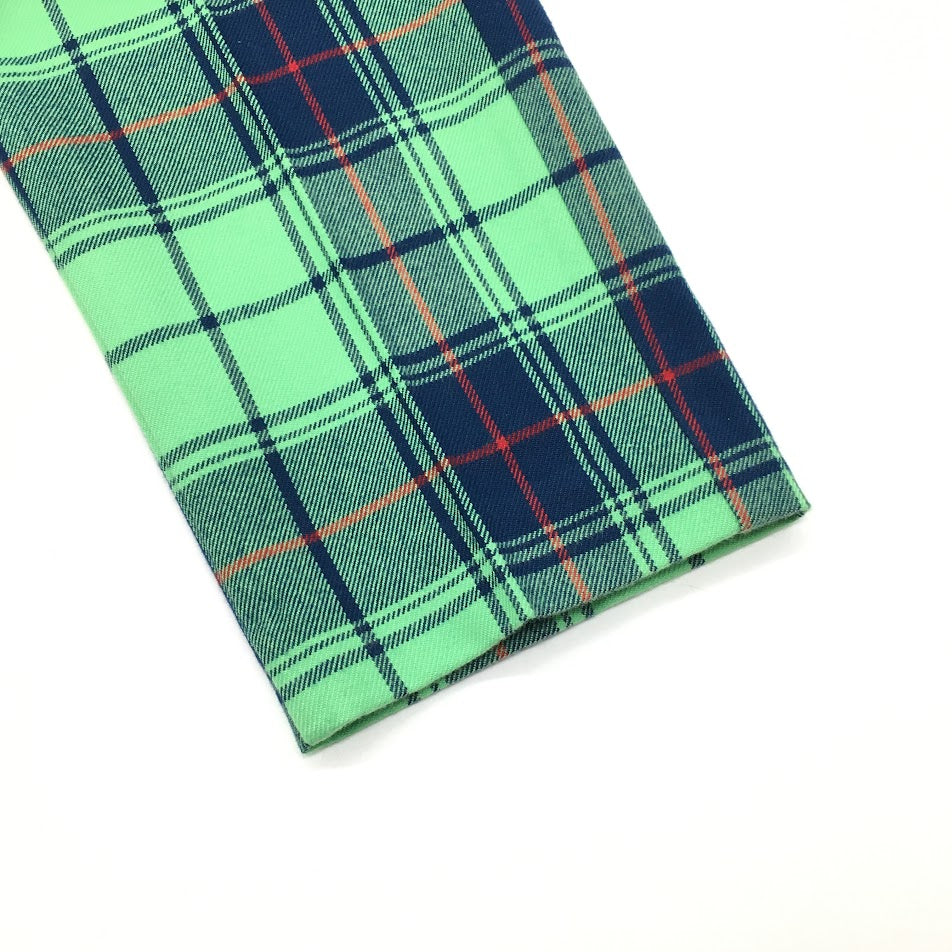 X-girl | エックスガール PLAID SLIM PANTS パンツ 05183614 チェック柄 グリーン系 サイズ：1【倉吉店】