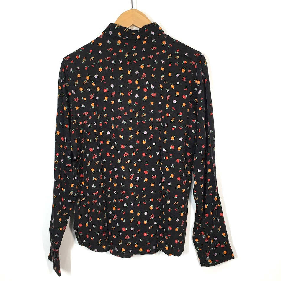 X-girl | エックスガール FLORAL WESTERN SHIRT 長袖シャツ 105201014003 花柄 サイズ：1【倉吉店】