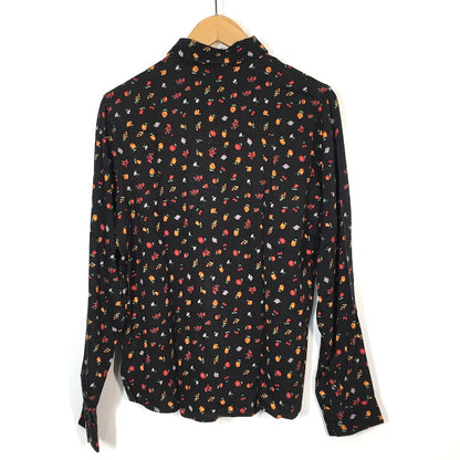 X-girl | エックスガール FLORAL WESTERN SHIRT 長袖シャツ 105201014003 花柄 サイズ：1【倉吉店】