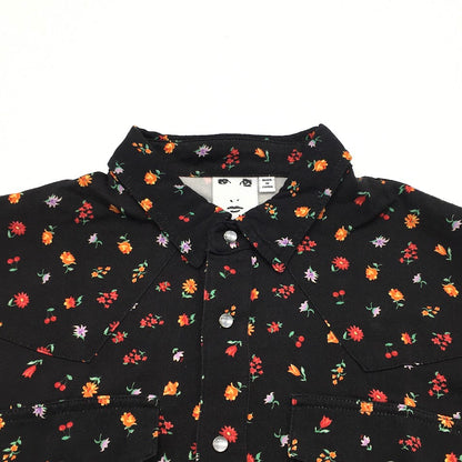 X-girl | エックスガール FLORAL WESTERN SHIRT 長袖シャツ 105201014003 花柄 サイズ：1【倉吉店】