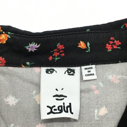 X-girl | エックスガール FLORAL WESTERN SHIRT 長袖シャツ 105201014003 花柄 サイズ：1【倉吉店】
