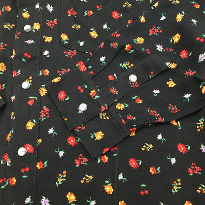 X-girl | エックスガール FLORAL WESTERN SHIRT 長袖シャツ 105201014003 花柄 サイズ：1【倉吉店】