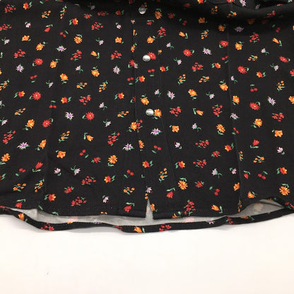 X-girl | エックスガール FLORAL WESTERN SHIRT 長袖シャツ 105201014003 花柄 サイズ：1【倉吉店】