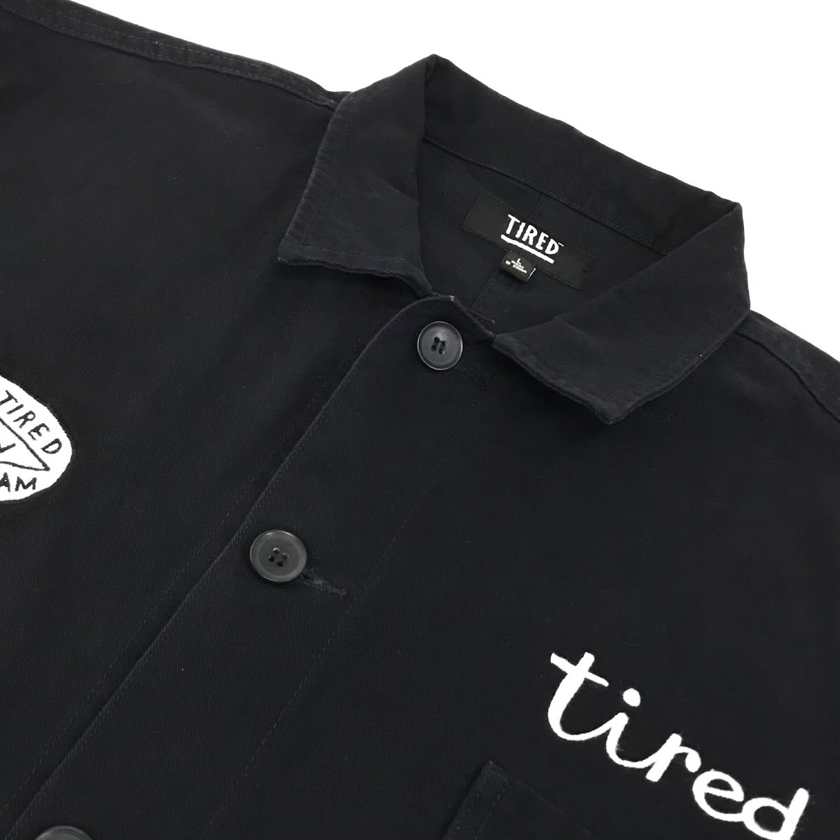 TIRED SKATEBORDS｜タイレッド スケートボード　WOBBLES CHORE JACKET カバーオール その他アウター ダークネイビー サイズ：L【倉吉店】