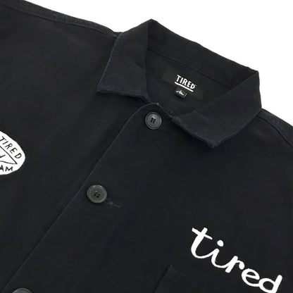 TIRED SKATEBORDS｜タイレッド スケートボード　WOBBLES CHORE JACKET カバーオール その他アウター ダークネイビー サイズ：L【倉吉店】