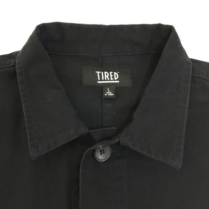 TIRED SKATEBORDS｜タイレッド スケートボード　WOBBLES CHORE JACKET カバーオール その他アウター ダークネイビー サイズ：L【倉吉店】