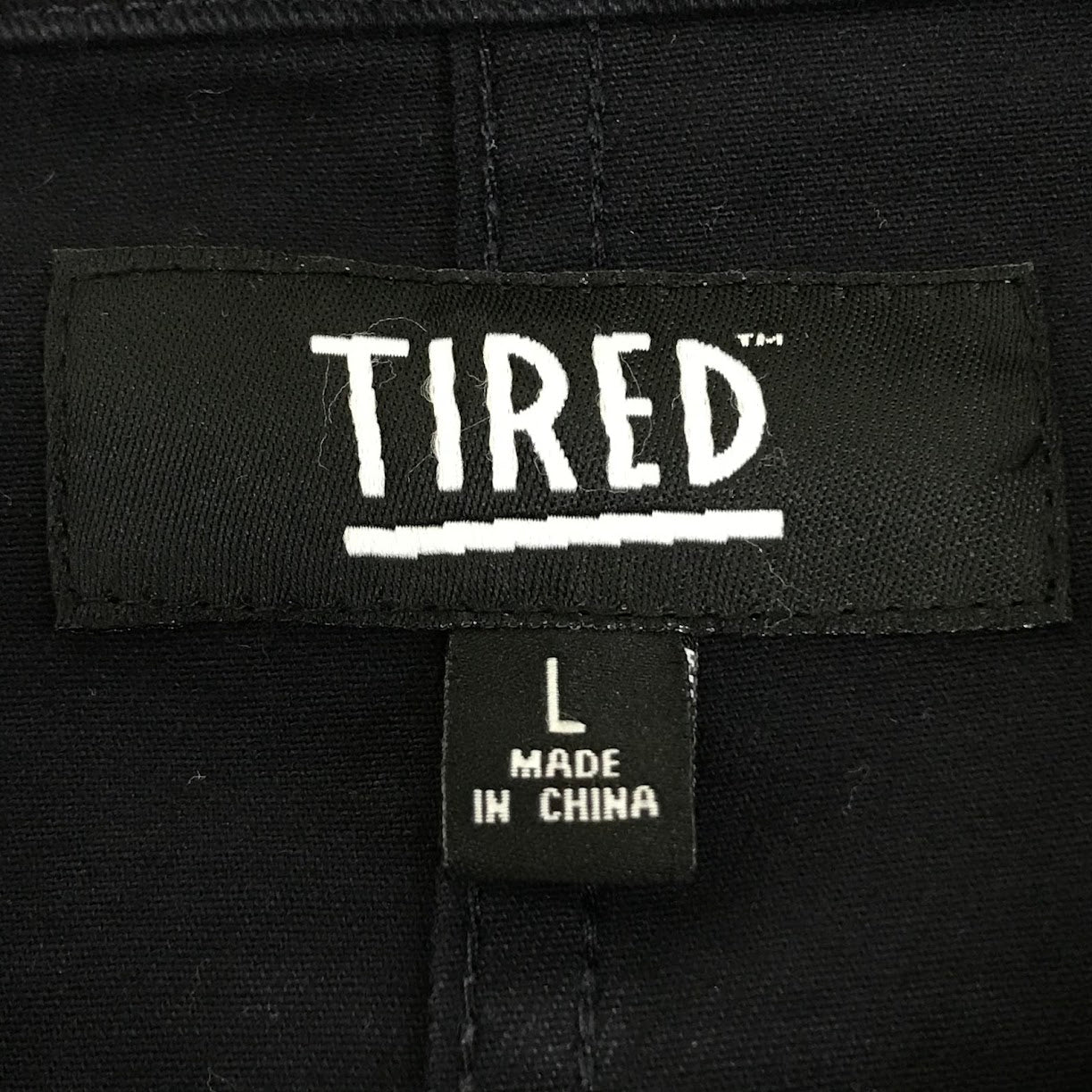 TIRED SKATEBORDS｜タイレッド スケートボード　WOBBLES CHORE JACKET カバーオール その他アウター ダークネイビー サイズ：L【倉吉店】
