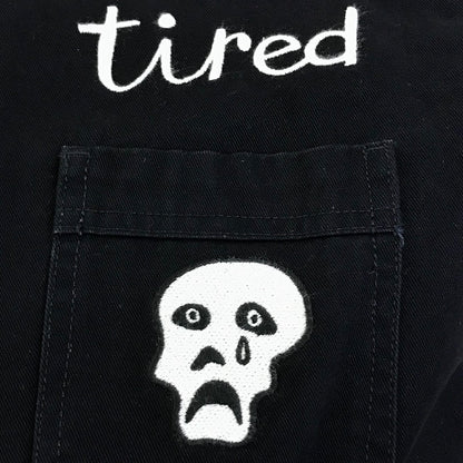 TIRED SKATEBORDS｜タイレッド スケートボード　WOBBLES CHORE JACKET カバーオール その他アウター ダークネイビー サイズ：L【倉吉店】