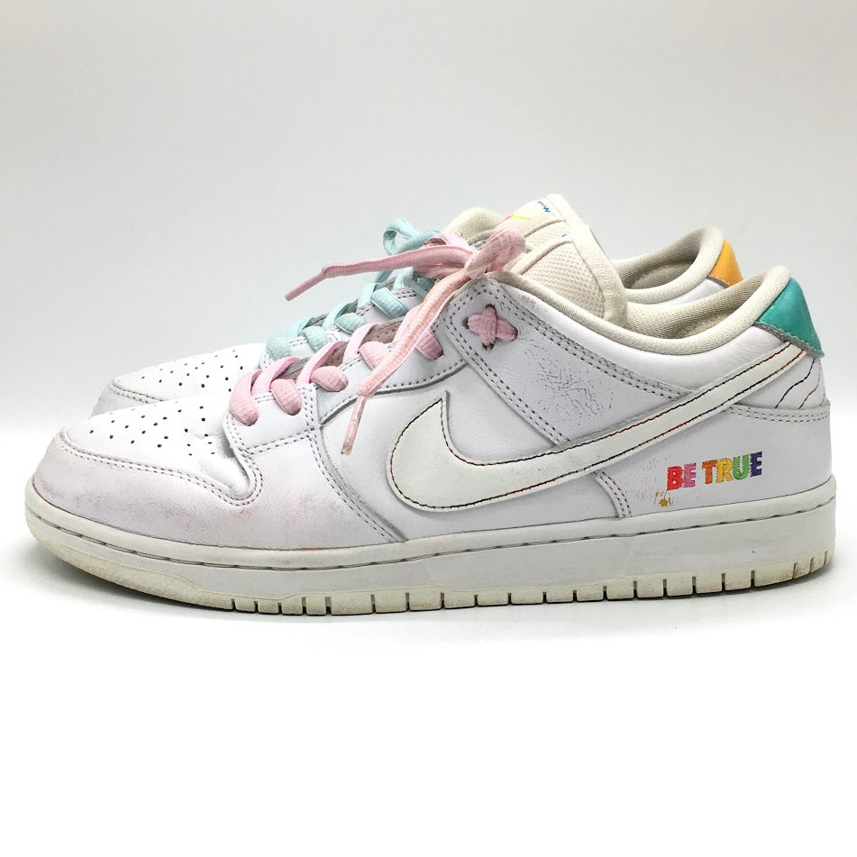 NIKE | ナイキ SB DUNK LOW 'BETRUE' ダンク ロー ビートゥルー スニーカー DR4876-100 ホワイト 27cm【倉吉店】