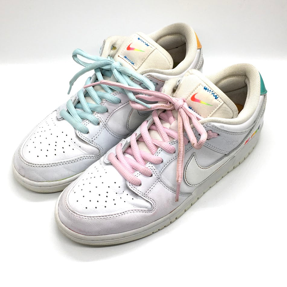 NIKE | ナイキ SB DUNK LOW 'BETRUE' ダンク ロー ビートゥルー スニーカー DR4876-100 ホワイト 27cm【倉吉店】