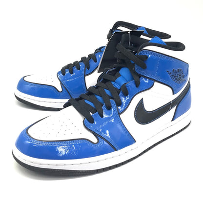 NIKE | ナイキ AIR JORDAN 1 MID SIGNAL BLUE エアジョーダン1 ミッド スニーカー DD6834-402 ブルー 29.5cm【倉吉店】