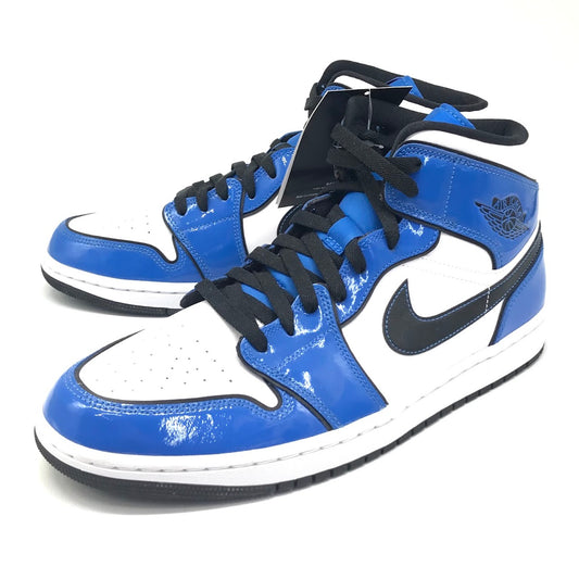 NIKE | ナイキ AIR JORDAN 1 MID SIGNAL BLUE エアジョーダン1 ミッド スニーカー DD6834-402 ブルー 29.5cm【倉吉店】