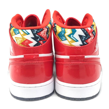 NIKE | ナイキ AIR JORDAN 1 MID 'BARCELONA SWEATER' エアジョーダン1 ミッド スニーカー DC7294-600 レッド 29.5cm【倉吉店】
