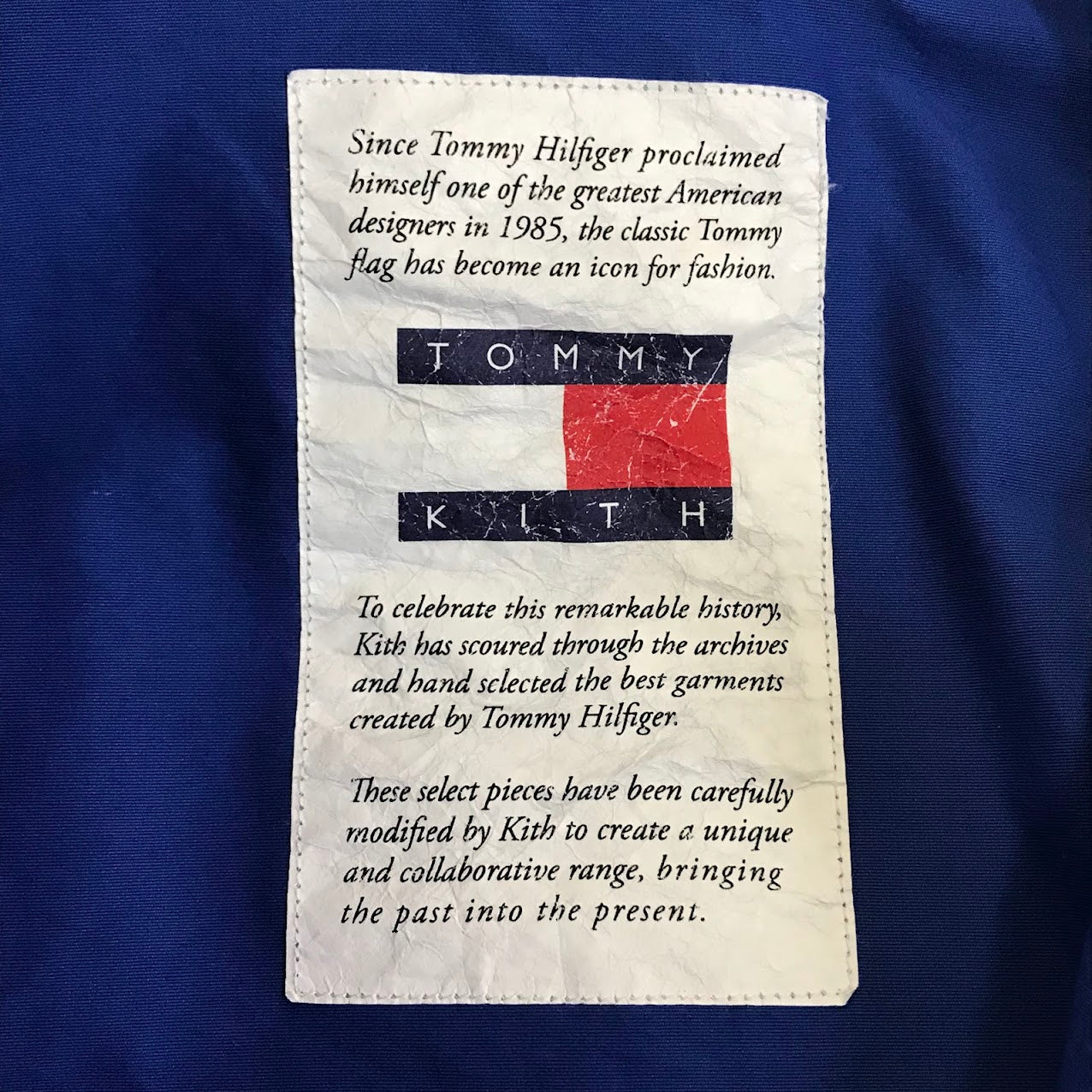TOMMY HILFIGER | トミーヒルフィガー ×KITH (キス) REVERSIBLE COLOR BLOCK JACKET リバーシブル ナイロンジャケット ネイビー サイズ：XS【倉吉店】