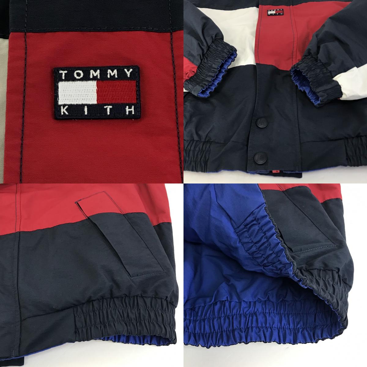 TOMMY HILFIGER | トミーヒルフィガー ×KITH (キス) REVERSIBLE COLOR BLOCK JACKET リバーシブル ナイロンジャケット ネイビー サイズ：XS【倉吉店】