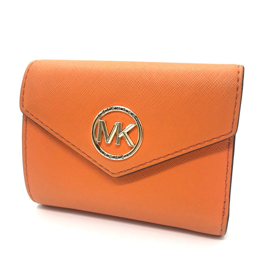 Michael Kors | マイケルコース CARMEN　三つ折り財布 三つ折り財布 34S1GNME6L オレンジ【倉吉店】