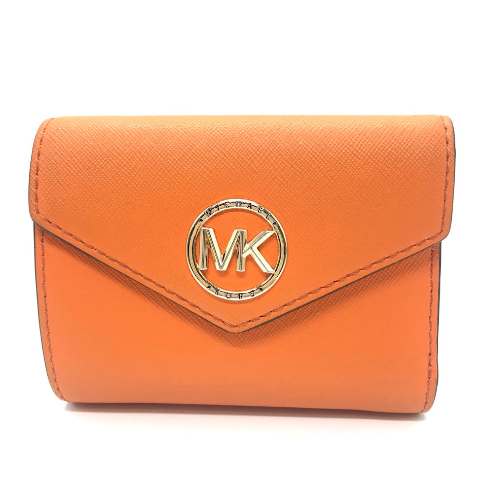 Michael Kors | マイケルコース CARMEN　三つ折り財布 三つ折り財布 34S1GNME6L オレンジ【倉吉店】