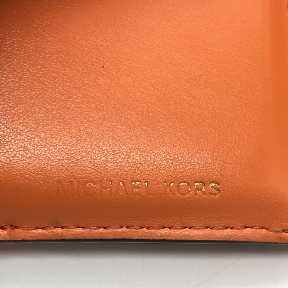 Michael Kors | マイケルコース CARMEN　三つ折り財布 三つ折り財布 34S1GNME6L オレンジ【倉吉店】