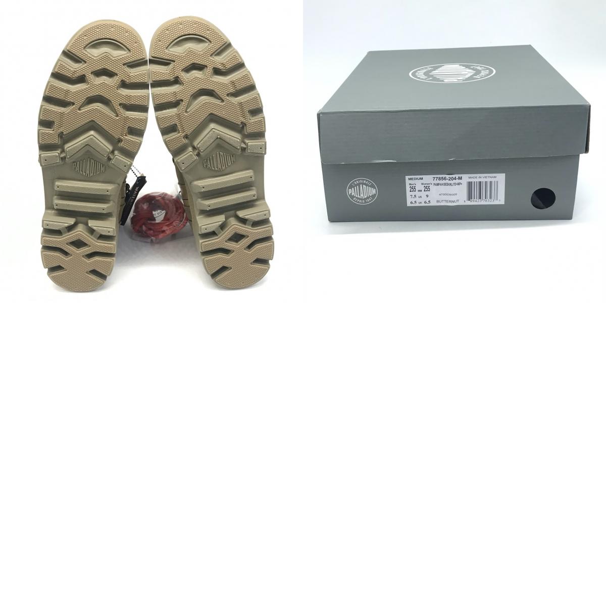 PALLADIUM｜パラディウム　BUTTERNUT ハイカットスニーカー ブーツ 77856-204-M カーキグリーン 25.5cm【倉吉店】