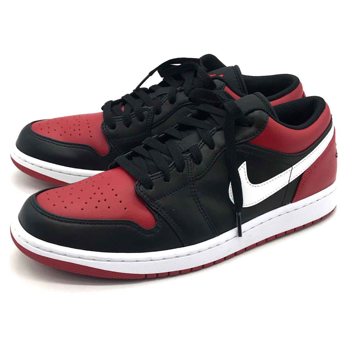 NIKE | ナイキ AIR JORDAN 1 LOW ’BRED’ エアジョーダン1 スニーカー 553558-066 レッド 28.5cm【倉吉店】