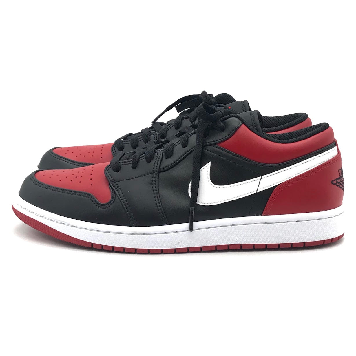 NIKE | ナイキ AIR JORDAN 1 LOW ’BRED’ エアジョーダン1 スニーカー 553558-066 レッド 28.5cm【倉吉店】