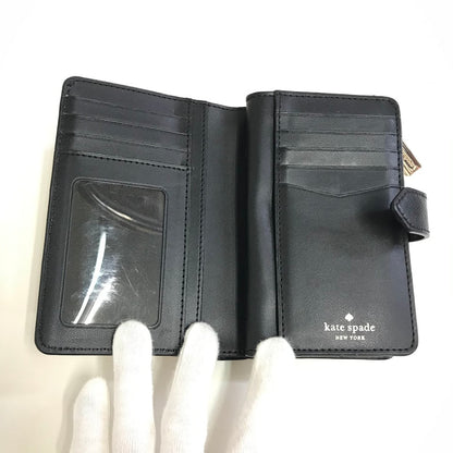 kate spade NEW YORK | ケイトスペードニューヨーク ステイシー ミディアムウォレット 二つ折り財布 WLR00124 ベージュ【倉吉店】