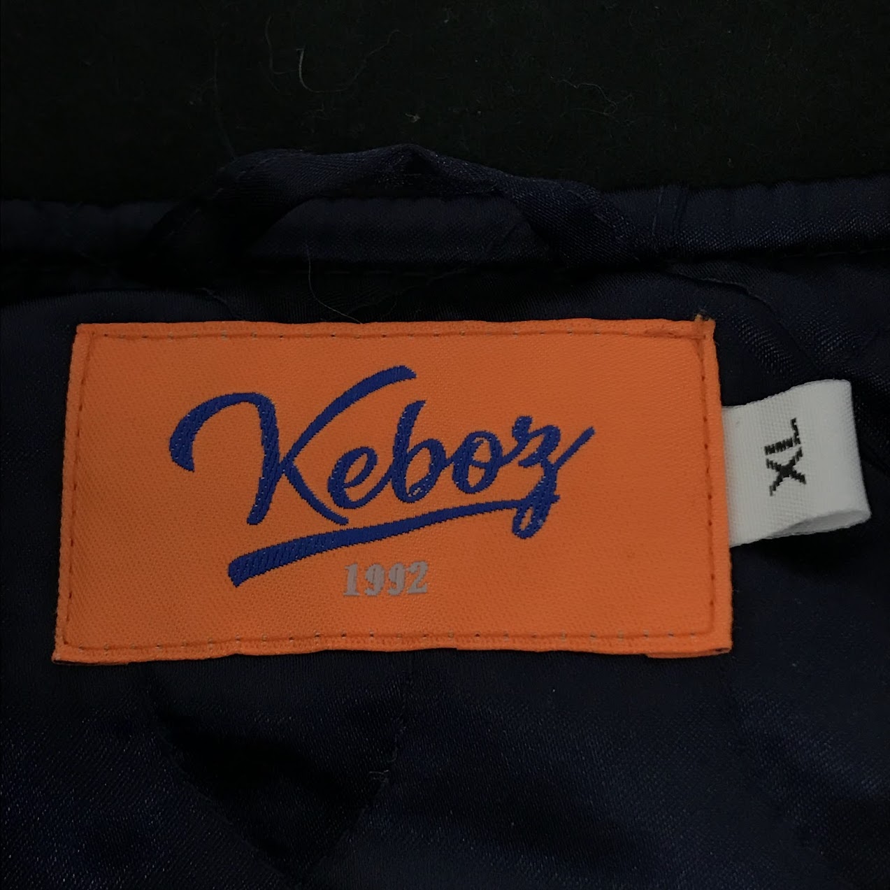 KEBOZ | ケボズ MELTON & LEATHER VARSITY JACKET メルトン＆レザー スタジャン グリーン サイズ：XL【倉吉店】