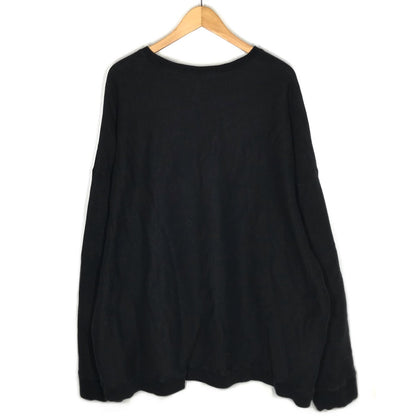 ATON | エイトン SUVIN GARMENT DYE CREWNECK PULLOVER スウェット 6923077 ブラック【倉吉店】